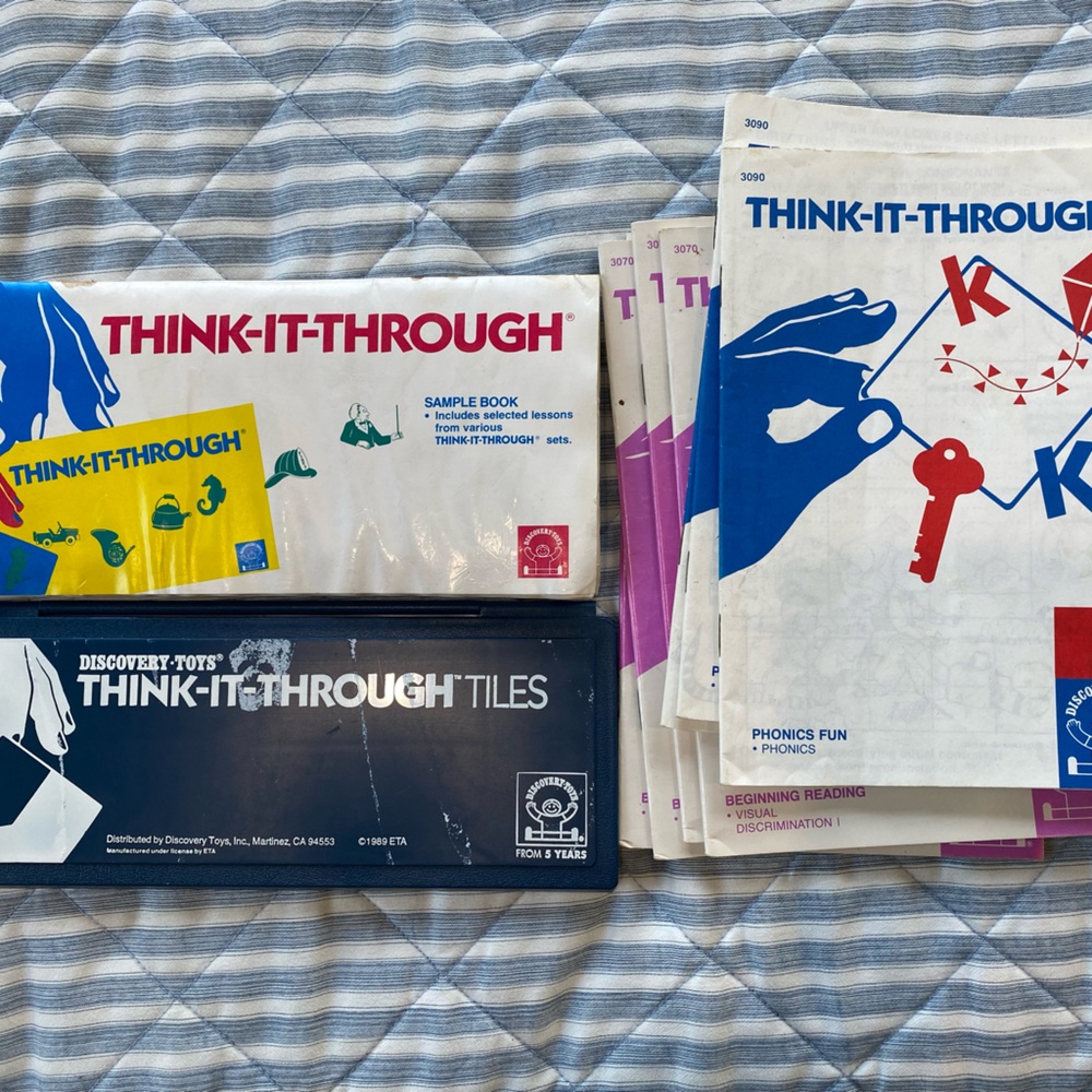 Discovery Toys Think it Through Tiles Activity Set